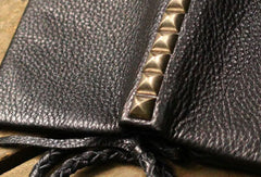 Handmade Genuine Leather Wallet billfold Leather Wallet Slim Bifold Wallet Bag For