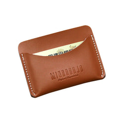 Cute LEATHER Womens Brown Small Wallet Leather Card Wallet FOR Women
