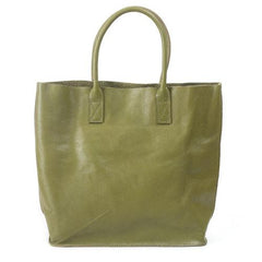 Green Womens Shopper Bag Tote Bag Purse Leather Tote Purse - Annie Jewel