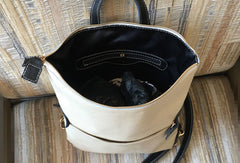 Genuine Leather Backpack Bag Shoulder Bag Handbag Purse For Women - EverHandmade