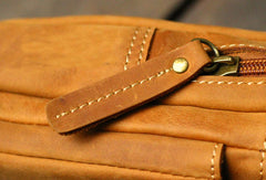 Handmade Leather Mens Cell Phone Holsters Waist Bag Hip Pack Belt Bag for Men - EverHandmade