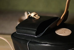 Handmade Leather backpack bag shoulder bag for women small leather - EverHandmade