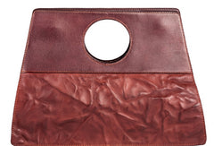 Handmade Genuine Leather Handbag Shopper Bag Crossbody Bag Shoulder Bag Purse For Women - EverHandmade