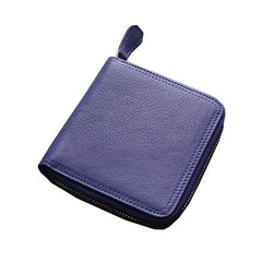 Fashion LEATHER Womens Small Wallet Bifold Zipper Cute Wallet FOR Women