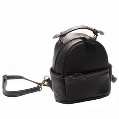Cute LEATHER WOMENs Small Backpack Stylish SHOULDER BAG Purses FOR WOMEN