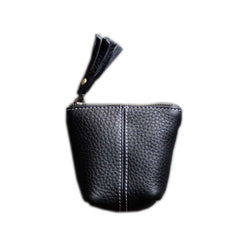Mini LEATHER Womens Small Wallet Change Wallet Makeup Pouches FOR Women