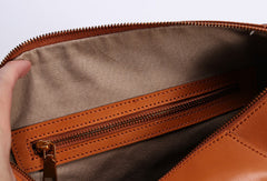 Handmade Leather Messenger Bag Purse Satchel Bag Leather Shoulder Bag for Women