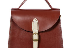 Handmade Genuine Leather Handbag Bag Crossbody Bag Shoulder Bag Purse For Women - EverHandmade