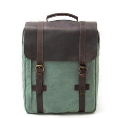 Vintage Canvas Mens Womens Large Pink College Backpack 14'' Green Travel Backpack Computer Backpack For Men