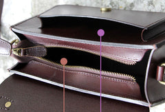 Handmade Womens Leather Satchel Handbags Purse Shoulder Bag for Women - EverHandmade