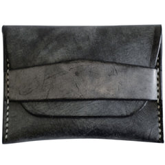 Handmade LEATHER Womens Small Card Wallet Leather Small Coin Change Wallet FOR Women