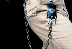 silver biker trucker punk key hook wallet Chain for chain wallet biker wallet trucker wallet