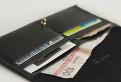 Handmade leather personalized custom clutch purse long wallet purse clutch women - EverHandmade