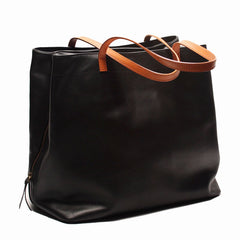 Fashion LEATHER Large Black WOMEN Tote Bags Tote Shoulder Purse FOR WOMEN