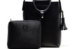 Genuine Leather handbag shoulder bag for women leather shopper bag - EverHandmade