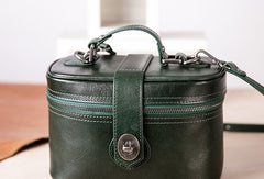 Handmade vintage doctor bag leather crossbody bag purse shoulder bag for women - EverHandmade