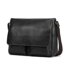 Handmade Leather Mens Cool Shoulder Bags Messenger Bag for men