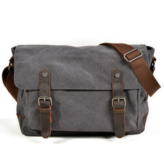 Mens Canvas Side Bag Messenger Bag Camera Courier Bag Shoulder Bag for Men