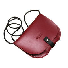 Stylish LEATHER WOMEN Mini SHOULDER BAG Small Saddle Crossbody Purses FOR WOMEN