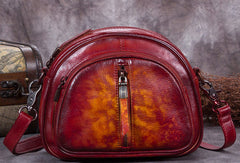 Genuine Leather Handbag Vintage Bag Crossbody Bag Shoulder Bag Purse For Women