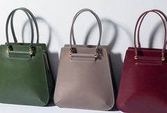 Genuine Leather handbag shoulder bag large tote for women leather shopper bag - EverHandmade