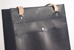 Handmade Leather handbag tote purse shoulder bag for shopper bag - EverHandmade