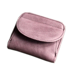 Cute LEATHER Womens Small Wallet Bifold Leather Small Wallets FOR Women