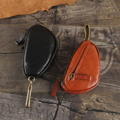 Genuine Leather Mens Cool Key Wallet Car Key Change Coin Holder Car Key Case for Men