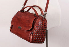 Handmade Leather womens handbag purse shoulder bag for women leather shopper bag - EverHandmade