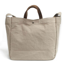 Mens Waxed Canvas Shopper Bag Canvas Tote Bag Canvas Shoulder Bag for Men