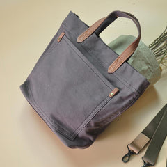 Minimalist Mens Womens Canvas Small Shoulder Tote Bag Messenger Bag Handbag Canvas Side Bag For Men Women