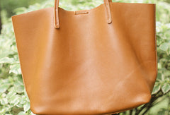 Handmade Leather Handbag Tote Bag Shopper Bag Shoulder Bag Purse For Women - EverHandmade