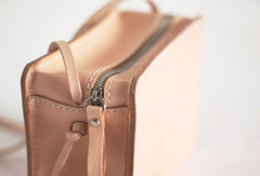 Handmade Leather crossbody bag purse shoulder bag for women girl