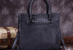 Genuine Leather Handbag Vintage Handmade Shoulder Bag Crossbody Bag Purse For Women - EverHandmade