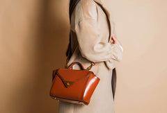 Genuine Leather crossbodybag handbag shoulder bag for women leather bag - EverHandmade