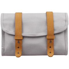 Fashion Canvas Men's Trifold Multi-Function Digital Storage Clutch Mobile Phone Bag For Men