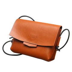 Handmade LEATHER WOMEN Messenger SHOULDER BAG Cute Crossbody Purses FOR WOMEN