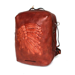 Cool Leather Mens Backpacks Travel Backpack School Backpacks for men