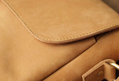 Genuine Mens Cool Small Messenger Bag iPad Bag Chest Bag Bike Bag Cycling Bag For Men - EverHandmade