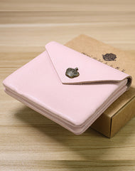 Cute Women Crown Dark Pink Leather Mini Billfold Wallet Coin Wallets Slim Change Wallets For Women