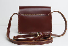 Genuine Leather Cute Crossbody Bag Messenger Bag Shoulder Bag Women Girl Leather Satchel Bag Purse