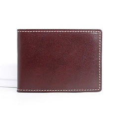 Leather Mens Slim license Wallet Card Wallets Slim Wallet Front Pocket Wallet for Men