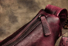 Genuine Handmade Tassels Vintage Leather Crossbody Bag Shoulder Bag Women Leather Purse - EverHandmade