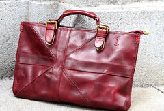 Handmade Handbag Briefcase Purse Leather Crossbody Bag Purse Shoulder Bag for Women - EverHandmade