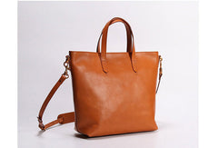 Handmade Leather Tote Purse Bucket Bag Handbag Shoulder Bag Large for Women Leather Shopper Bag - EverHandmade