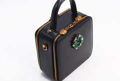 Genuine Leather Square Bag Handbag Purse Shoulder Bag for Women Leather Crossbody Bag - EverHandmade