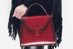 Genuine Leather handbag shoulder bag for women leather crossbody bag - EverHandmade
