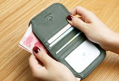 Leather Cute billfold Slim Wallet Change Card Holders Wallets Purse For Women Girl
