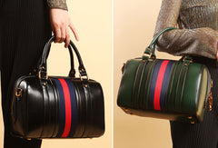 Genuine Leather handbag Boston bag shoulder bag for women leather bag