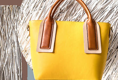Handmade Genuine Leather Handbag Shoulder Bag Purse For Women Leather Shopper Bag - EverHandmade
